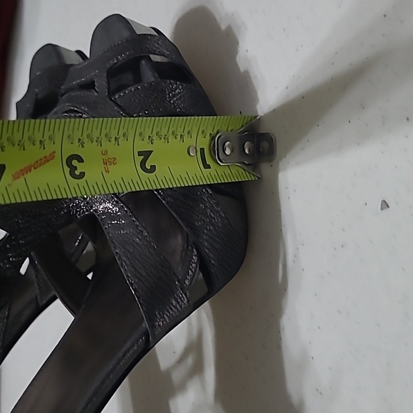 Nine West platform heeled sandals size 8 - Picture 13 of 14